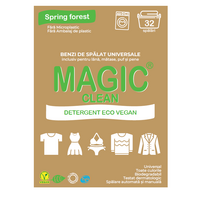 Detergent banda Eco Vegan Spring forest, 32 bucati, Magic Clean