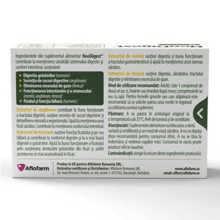 NeoDigest, 30 comprimate filmate, Aflofarm 710401