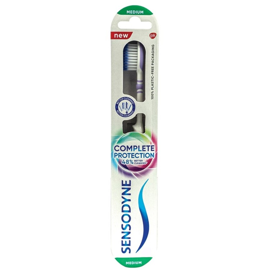 Periuta de dinti Complete Protection, Medium, 1 bucata, Sensodyne