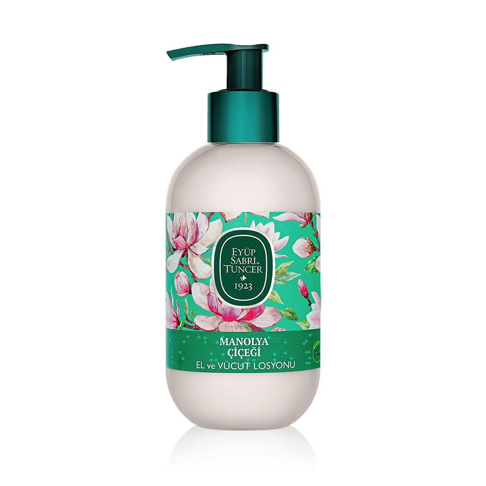 Lotiune de maini si de corp cu ulei natural de masline Magnolie, 280 ml, Eyup