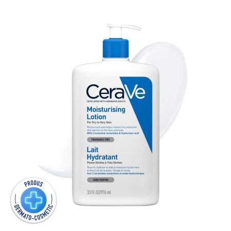 Lotiune hidratanta pentru piele uscata si foarte uscata, 976 ml, CeraVe 675223