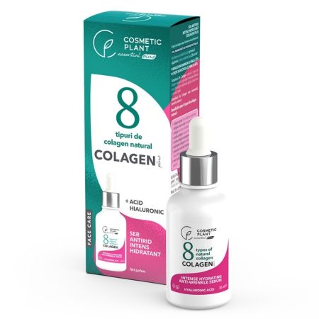Ser antirid intens hidratant Colagen Plus Essential Plus, 30 ml, Cosmetic Plant