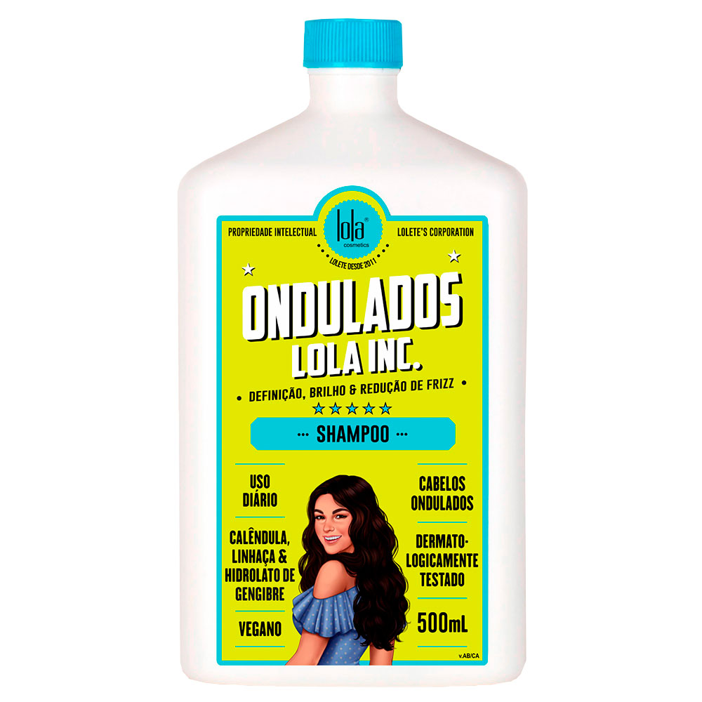 Sampon pentru par ondulat Ondulados Lola Inc, 500 ml, Lola Cosmetics