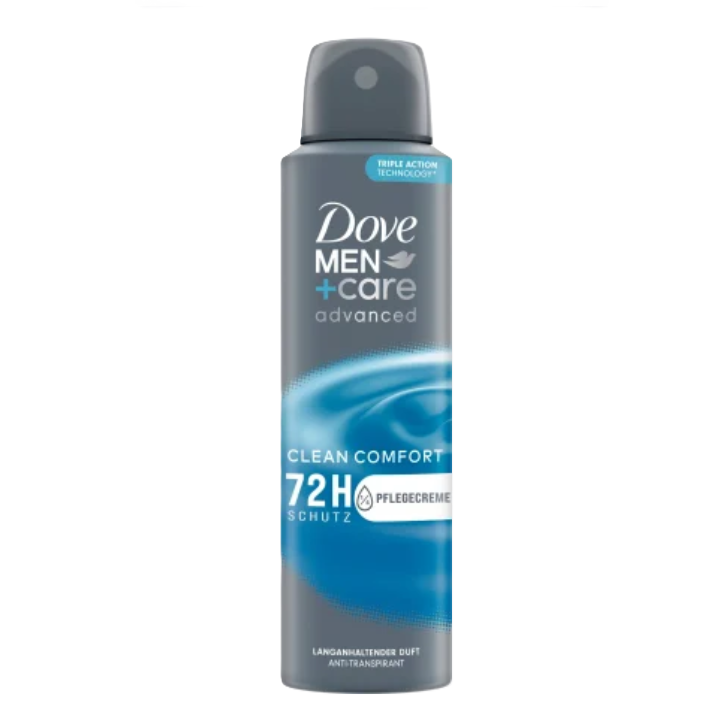 Deodorant Clean Comfort 72H, 150 ml, Dove Men