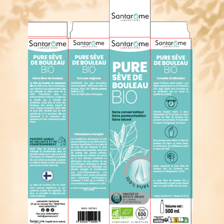Seva de mesteacan, 500 ml, Santarome 749264