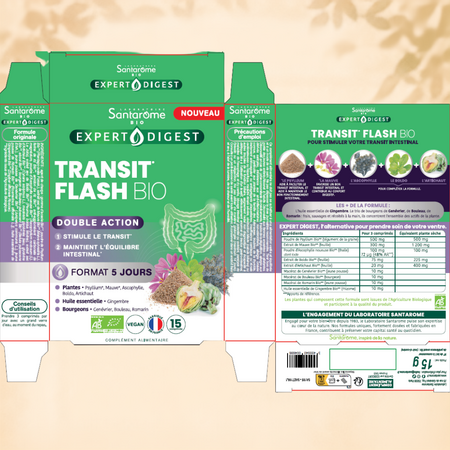 Tranzit Flash, 15 comprimate, Santarome 749388