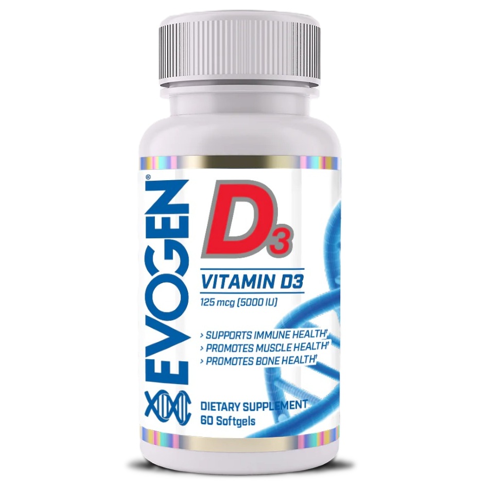 Vitamin D3, 60 capsule, Evogen