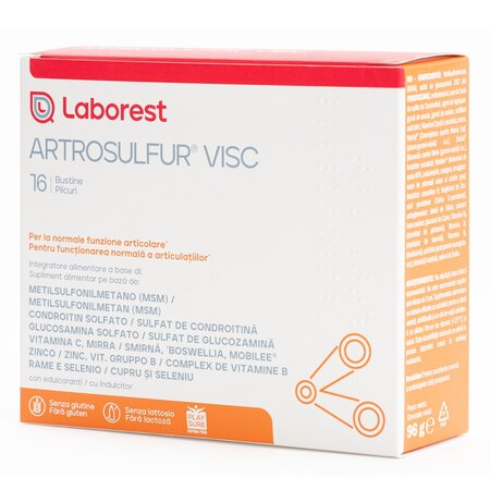 Artrosulfur Visc, 16 plicuri, Uriach 721125