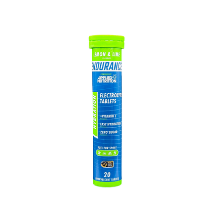 Electroliti pentru anduranta cu aroma de lamaie si lime, 20 tablete efervescente, Applied Nutrition