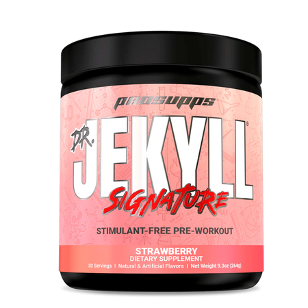 Pulbere pre-antrenament Strawberry Dr Jekyll Signature, 264 g, Prosupps