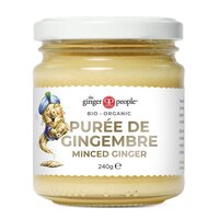 Ghimbir bio tocat, 190 g, The Ginger People