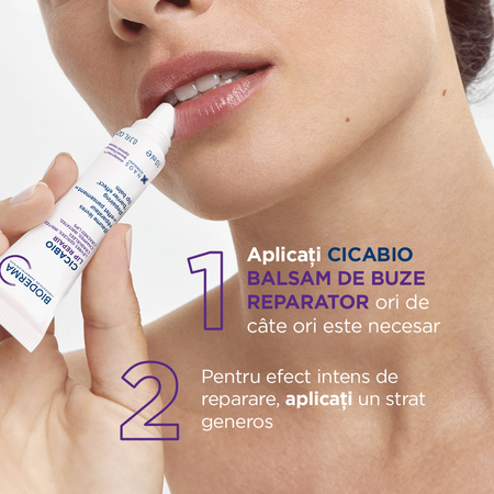 Balsam de buze reparator Cicabio, 10 ml 629940