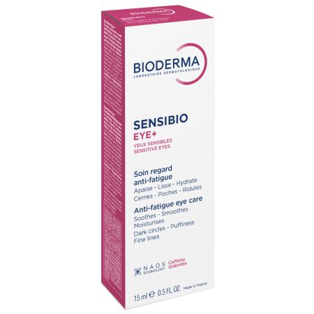 Crema pentru conturul ochilor Sensibio Eye, 15 ml, Bioderma 714137