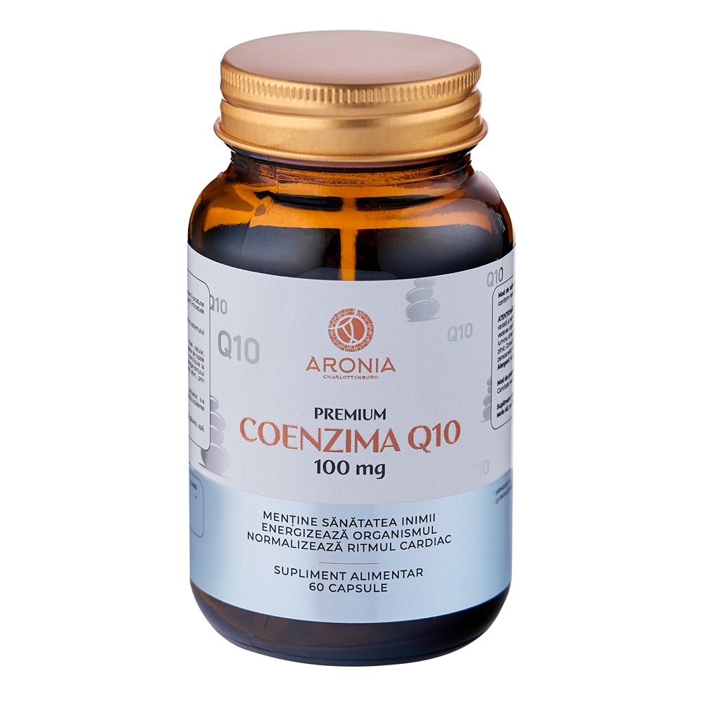 Coenzima Q10 Premium, 60 capsule, Aronia Charlottenburg