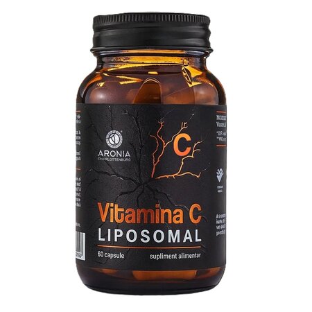 Vitamina C Lipozomala, 60 capsule, Aronia Charlottenburg
