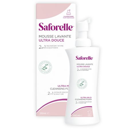 Spuma intima de curatare ultra-delicata Saforelle, 250 ml, Laboratoarele Iprad