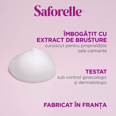 Spuma intima de curatare ultra-delicata Saforelle, 250 ml, Laboratoarele Iprad 667561
