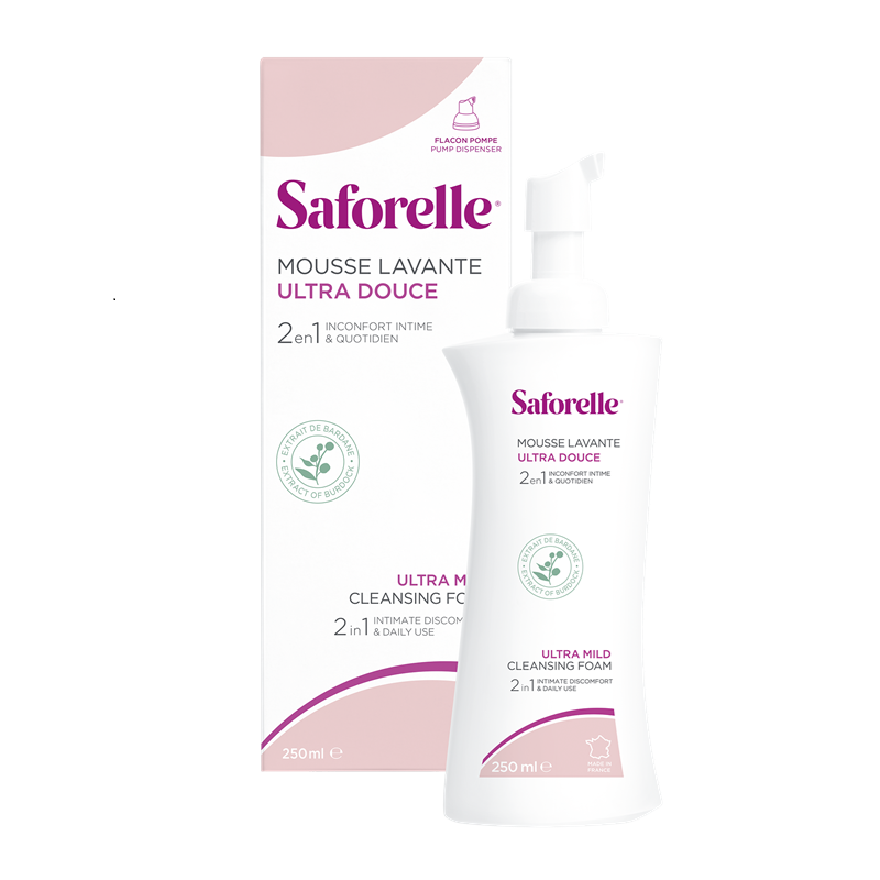 Spuma intima de curatare ultra-delicata Saforelle, 250 ml, Laboratoarele Iprad