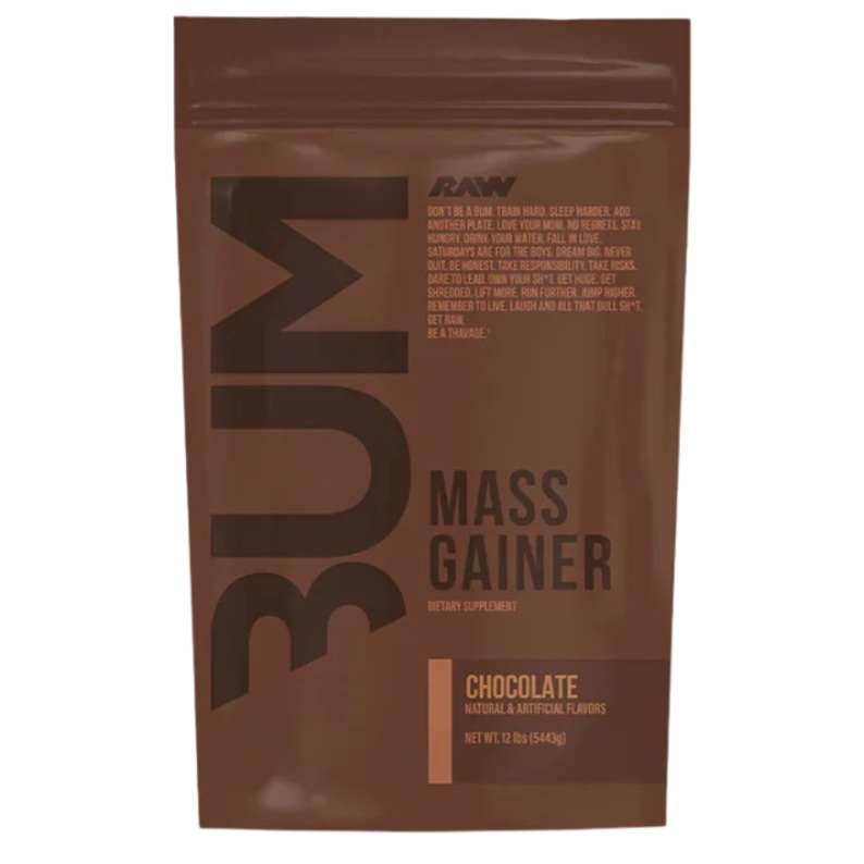 Pudra proteica Cbum Mass Gainer Chocolate, 5443 g, Raw Nutrition