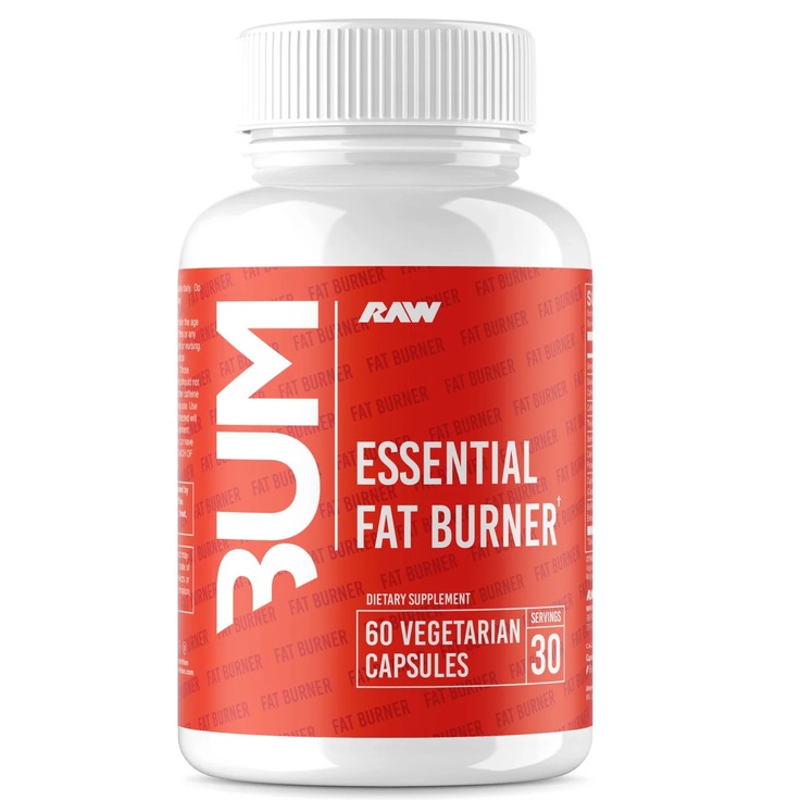 Cbum Series Essential Fat Burner, 60 capsule vegetariene, Raw Nutrition