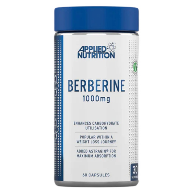 Berberine 1000 mg Whit Astragin, 60 capsule, Applied Nutrition