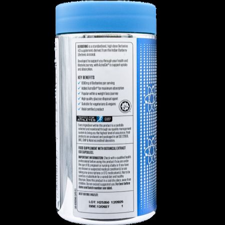 Berberine, 1000 mg, 60 capsule, Applied Nutrition 699337