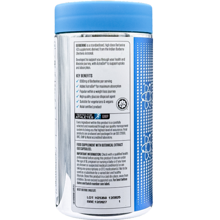 Berberine, 1000 mg, 60 capsule, Applied Nutrition 699337
