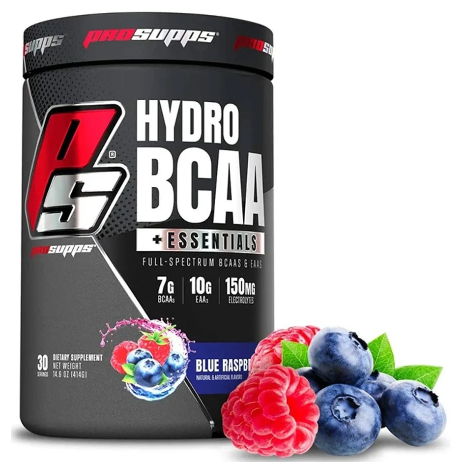 Hydro BCAA Blue Raspberry, 414 g, Prosupps