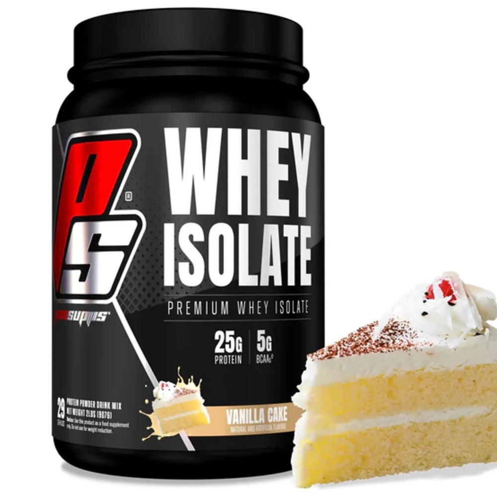 Proteina din zer Whey Isolate Vanilla Cake, 907 g, Prosupps