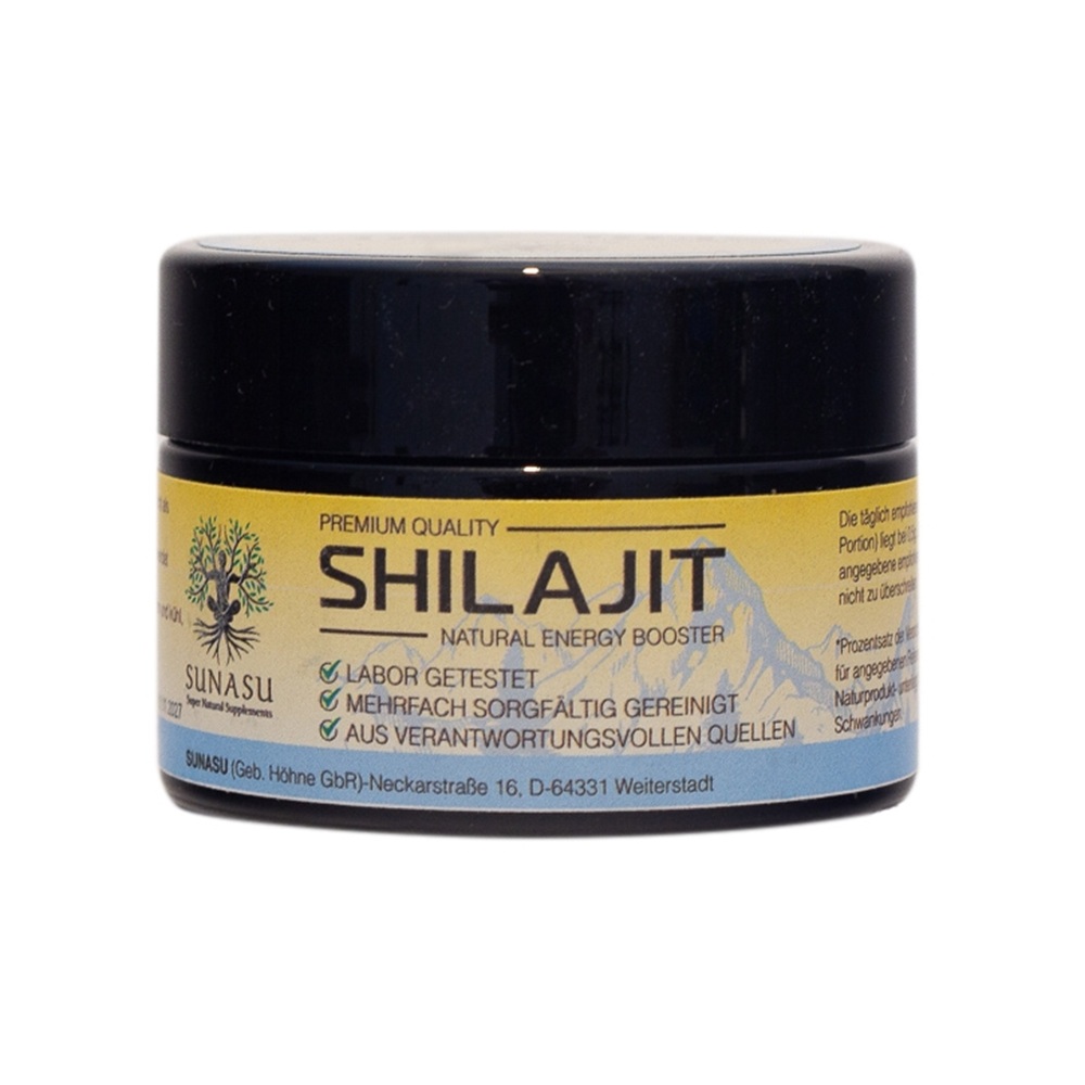 Rasina Shilajit Natural Energy Booster, 25 g, Sunasu