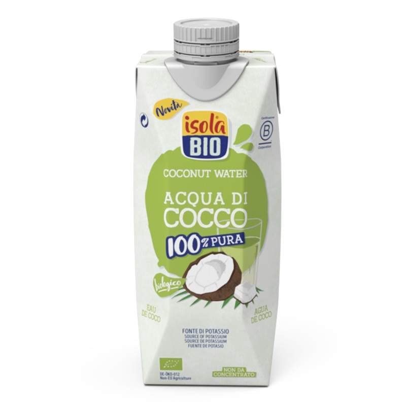 Apa de cocos Bio, 500 ml, Isola Bio