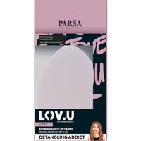 Perie de buzunar pentru descurcat roz Lov.U, 1 bucata, Parsa