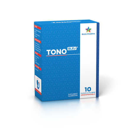 Tono Bleu, 10 plicuri, Bleu Pharma