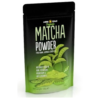 Matcha pulbere bio, 100 g, Maya Gold