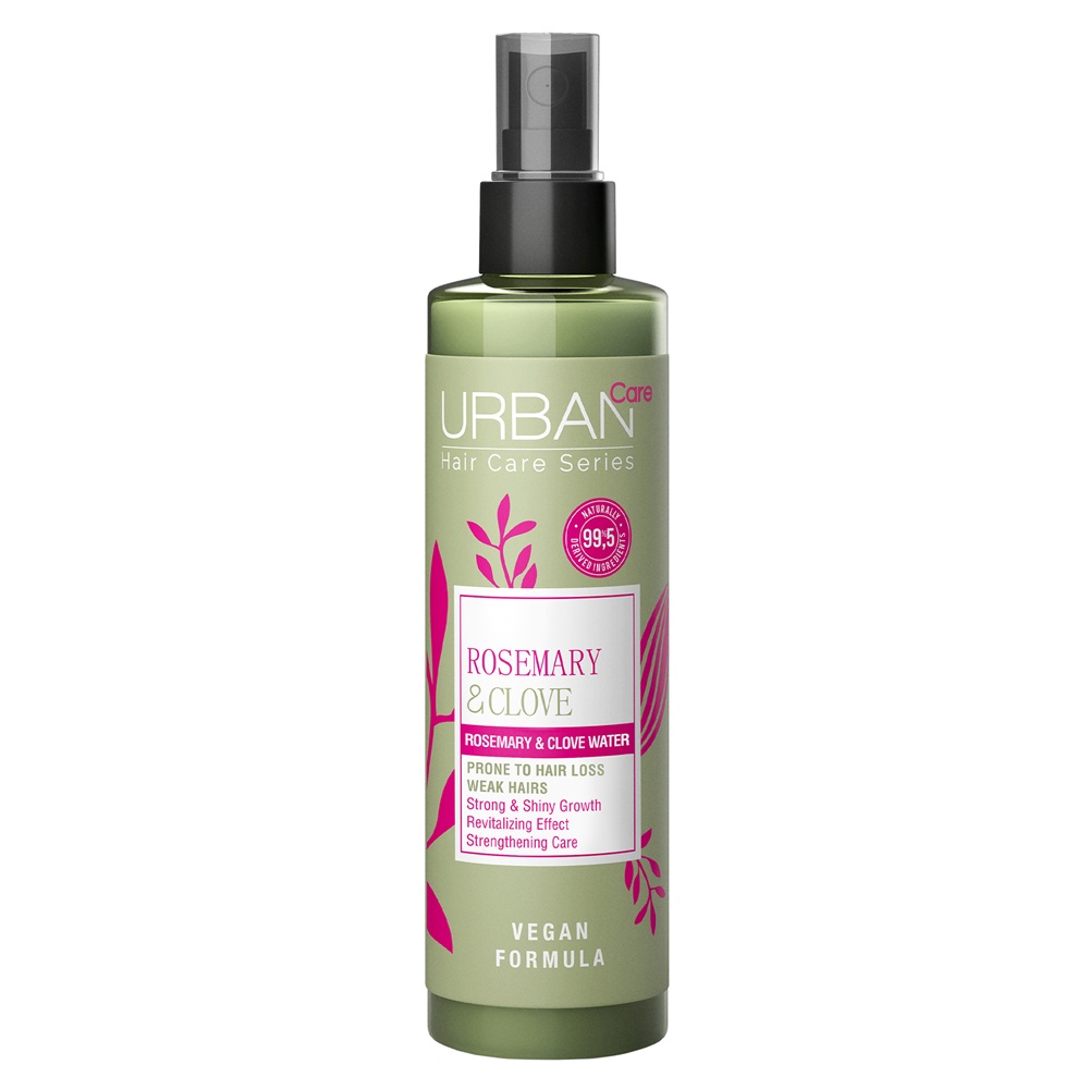 Apa de par cu rozmarin si cuisoare Rosemary & Clove, 150 ml, Urban Care