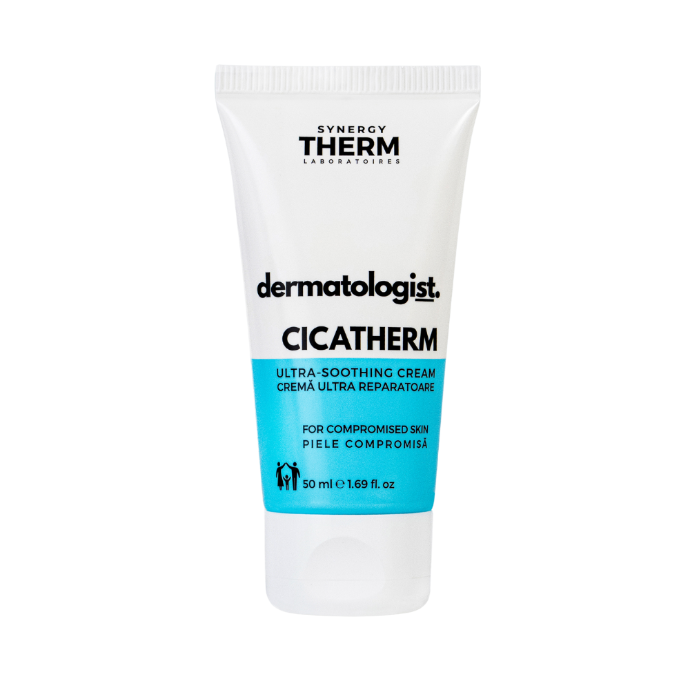 Crema de fata si corp reparatoare Cica-therm, 50 ml, Synergy Therm