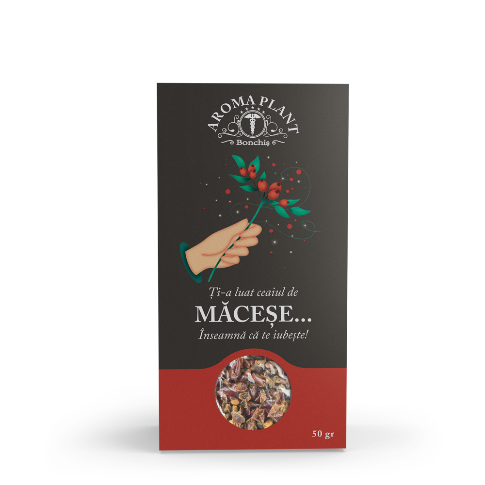 Ceai de macese Bonchiș, 50 g, Aroma Plant