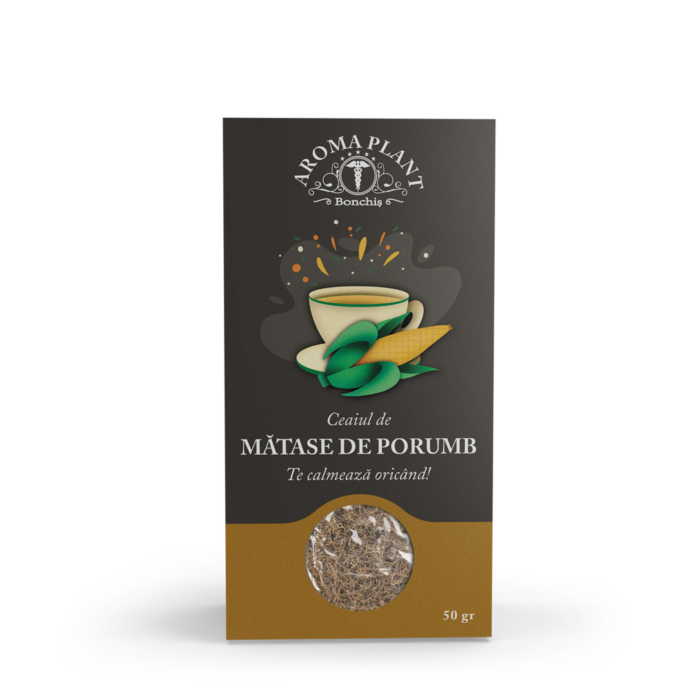 Ceai de matase de porumb Bonchiș, 50 g, Aroma Plant