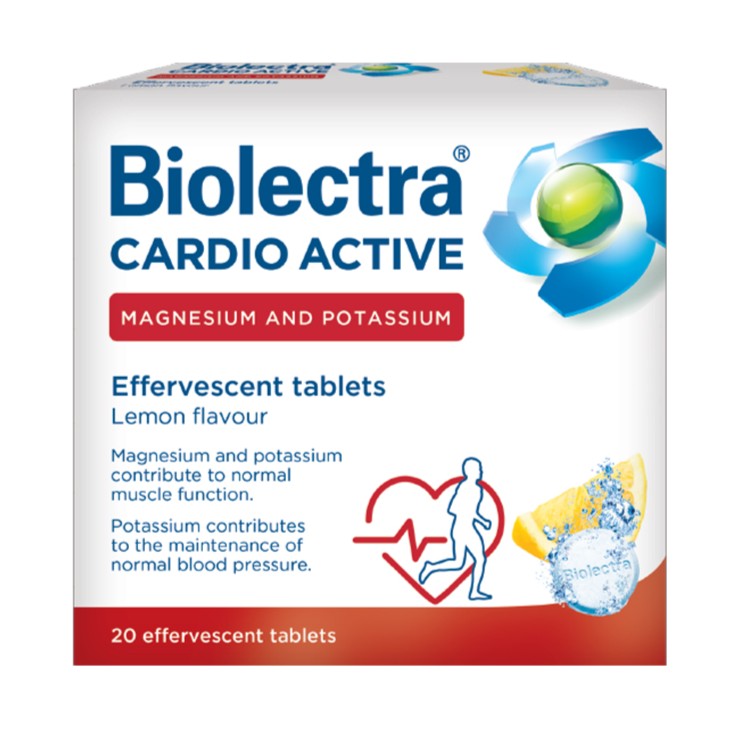 Biolectra Cardio Active, 20 tablete efervescente, Vedra