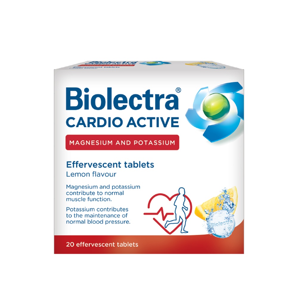 Biolectra Cardio Active, 20 tablete efervescente, Vedra