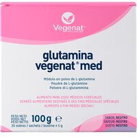 Pulbere de L-glutamina, 20 plicuri, Vegenat