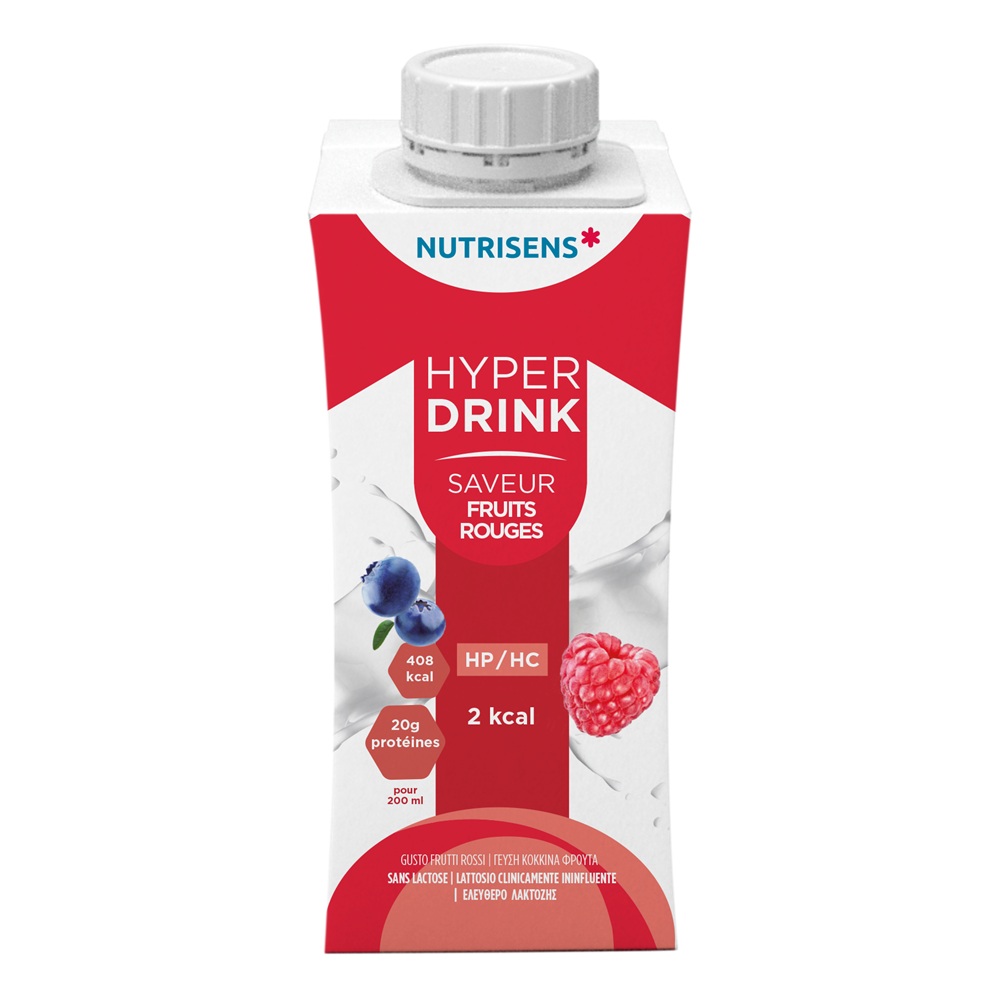 Hyper Drink cu aroma de fructe rosii, 200 ml, Vegenat