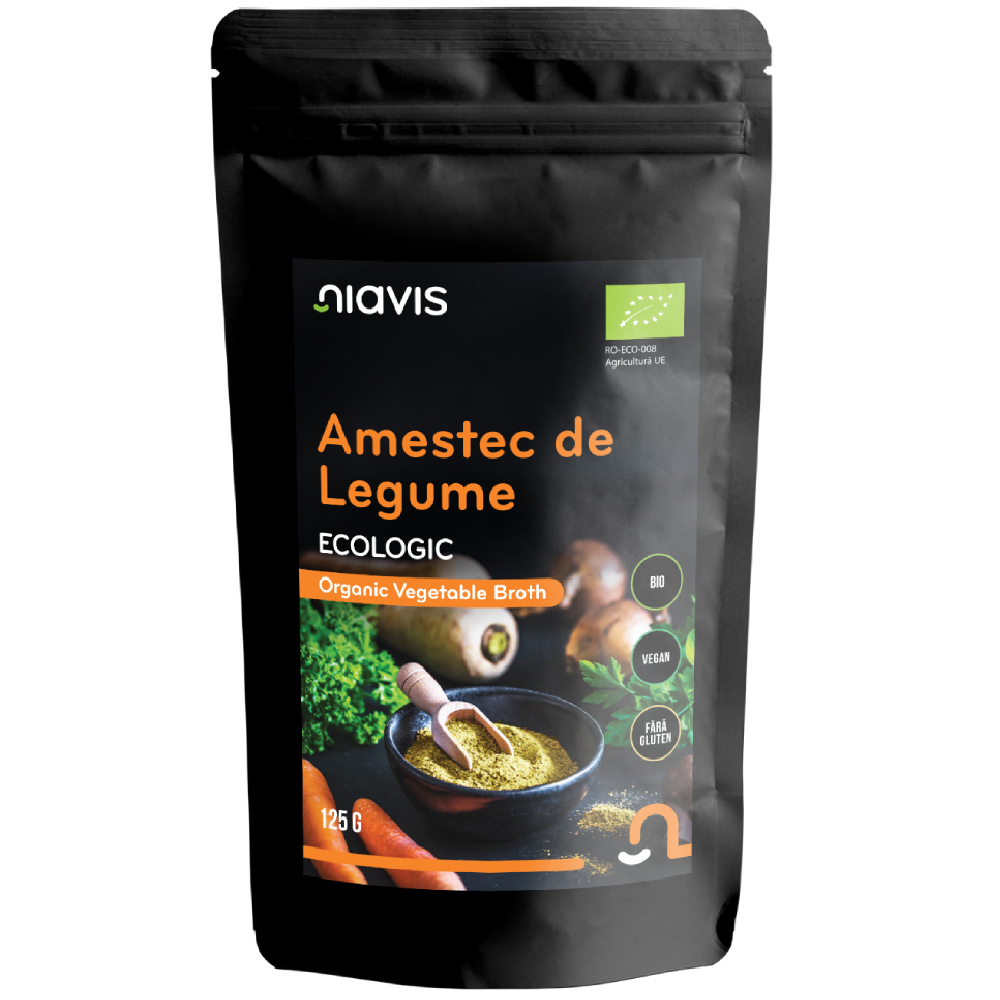 Amestec de legume ecologic, 125 g, Niavis