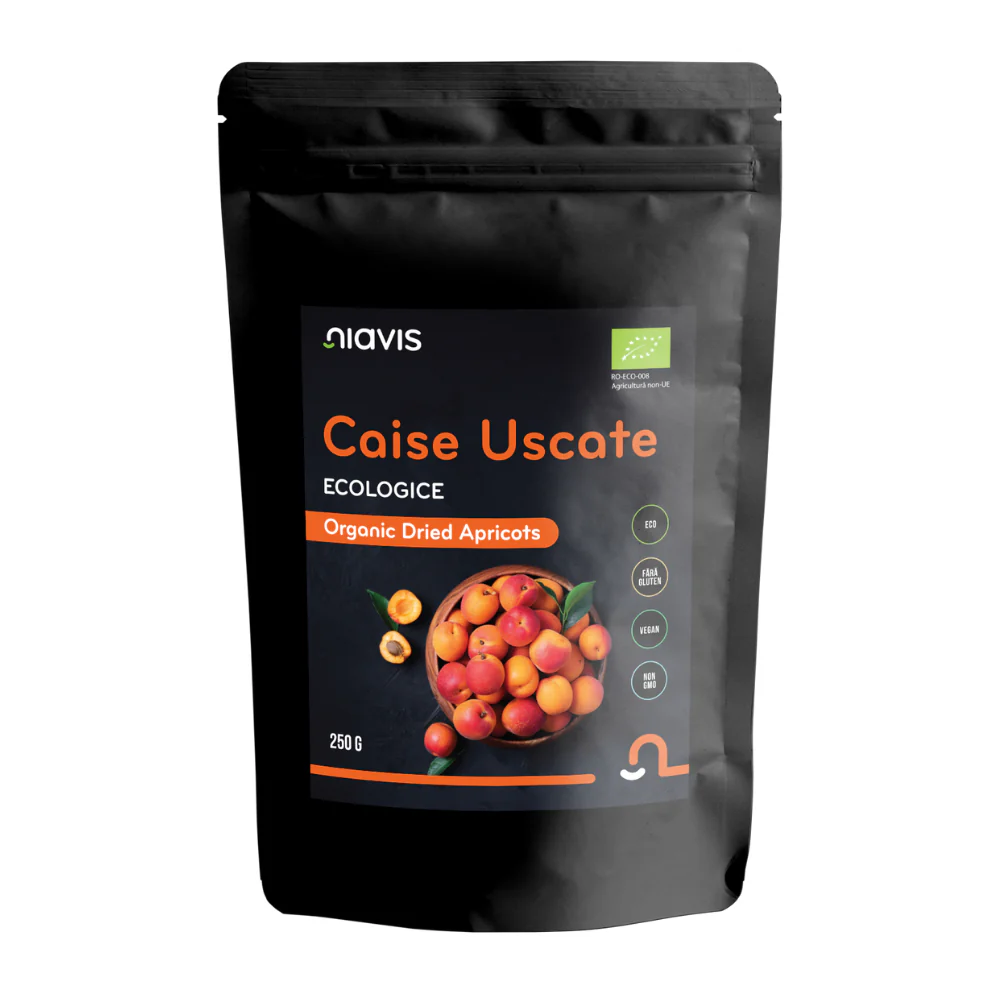 Caise uscate Ecologice, 250 g, Niavis