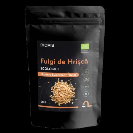 Fulgi de Hrisca Ecologici, 250 g, Niavis