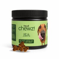 Supliment de articulatii pentru caini Hip & Joints Chewz, 60 comprimate masticabile, Petswell