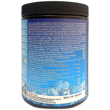 Peptide de colagen hidrolizat cu siliciu organic Living Silica, 330 g, Silicium Laboratories 727787
