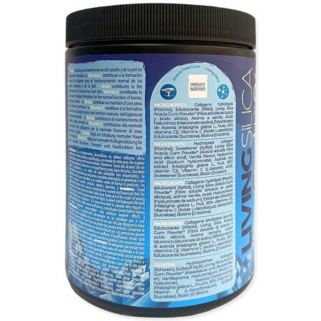 Peptide de colagen hidrolizat cu siliciu organic Living Silica, 330 g, Silicium Laboratories 727788