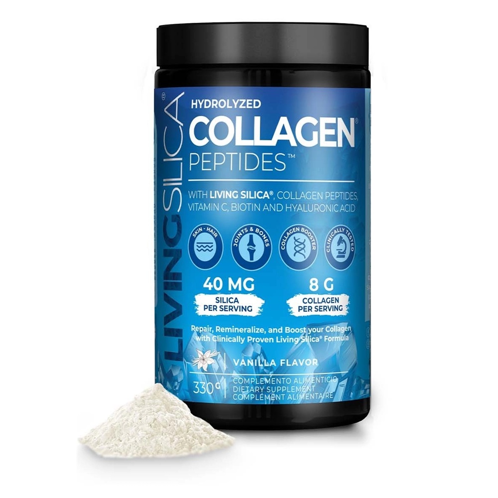 Peptide de colagen hidrolizat cu siliciu organic, 330 g, Silicium Espana Laboratorios