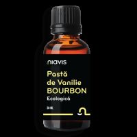 Pasta de vanilie de Bourbon ecologica, 30 ml, Niavis